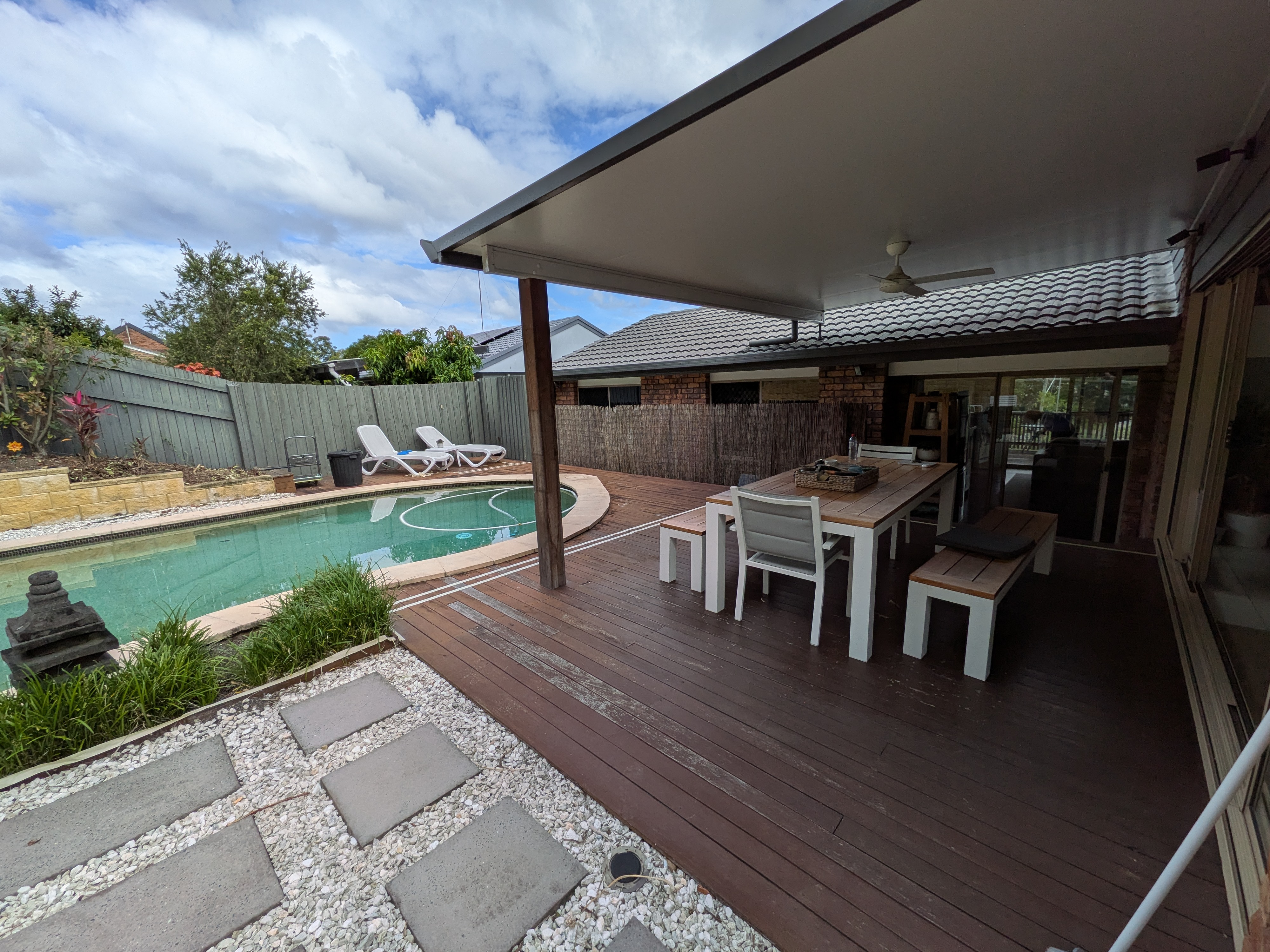 Completed deck before demolition prep, Gold Coast